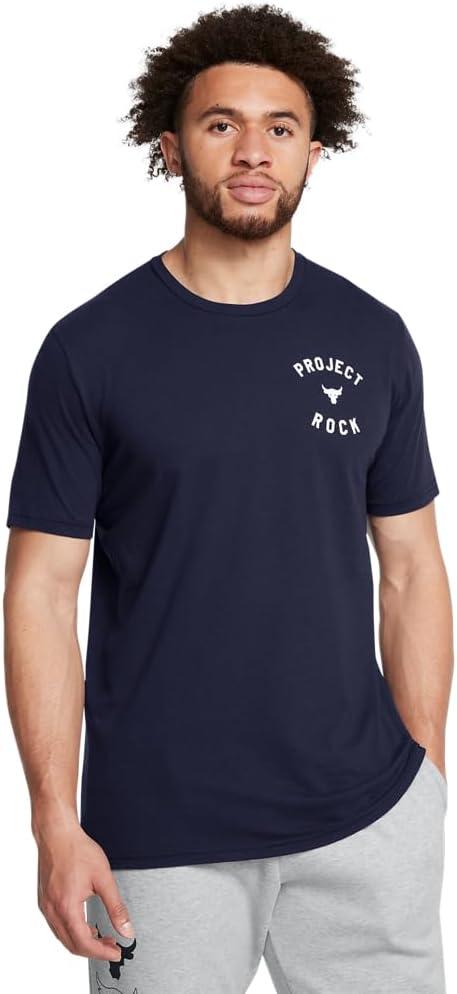 Under Armour Men's Project Rock 7 Short Sleeve T Shirt, 4XL