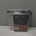 Rubbermaid Brilliance Airtight Cereal Food Storage Container, Shatterproof, BPA-Free and Dishwasher-Safe, 32oz Capacity (18 Cup)