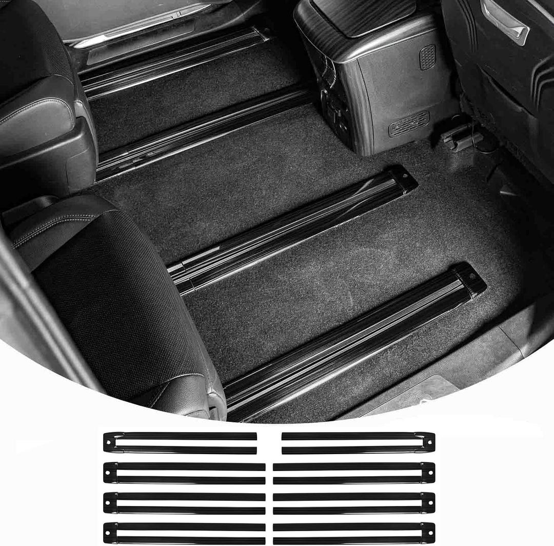 JYCDC Compatible with Toyota Sienna 2026 2025-2021 seat Slide Decorative Protective Trim Accessories