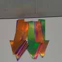 40 Pieces 8 Inch Arrow Sticker,Removable Adhesive Directional Sign Floor Decal Waterproof Arrow Marking Safe Road Instructions Sticker(Dark Blue, Green, Red, Orange, Yellow)