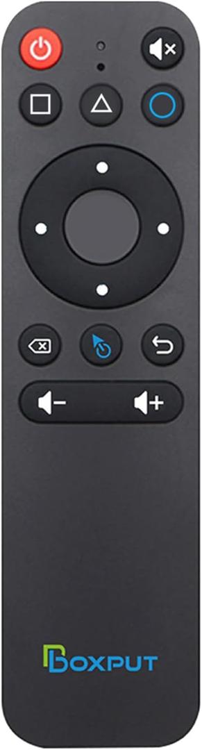 BPR1S BT Remote IR Learning Remote with Air Mouse and Voice Control Universal Replacement Remote for ATV Android Box TV Stick Set-Top Box