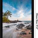 Americanflat 11x17.5 Picture Frame with Shatter-Resistant Glass - Signature Collection - Gallery-Style Frames Made of Engineered Wood - Photo Frame for Wall Display - Black