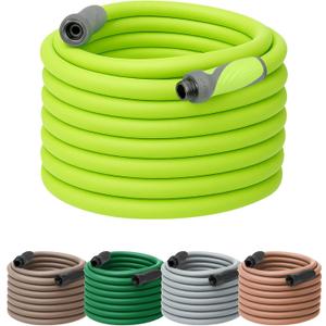 Flexzilla Garden Hose with SwivelGrip, 5/8 in. x 100 ft., Lightweight All-Weather Water Hose, Durable and Flexible, Leak-Free Connections