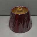 DOITOOL E27 Lamp Shade for Table Lamp, Red Lamp Shade, Barrel Cloth, Small s for Floor Light Ceiling Light Covers, Replacement for Bedroom Living Room Decor