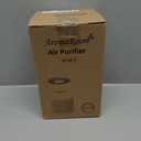 Air Purifiers for Home Bedroom, AromaRoom H13 HEPA Air Purifier Filter for Allergies, Pollen, Smoke, Dusts, Pets Dander, Odor, Hair, 22dB Quiet Air Cleaner for Room, Office, Dorm, AP100-B (Black)