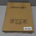 LUCKYLIFE 8x10 Picture Frame Solid Natural Wood, Display 5x7 photo with Mat or 8x10 without Mat for Wall Hanging and Tabletop, Set of 5