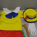 fun shack Puppet Costume for Kids, Fairytale Puppet Costume for Boys and Girls, Long Nose Character Outfit, Large