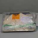 Lifewit Double Laundry Hamper with Lid and Removable Laundry Bags, Large Collapsible 2 Dividers Dirty Clothes Basket with Handles for Bedroom Laundry Room Closet Bathroom College, 136L Beige