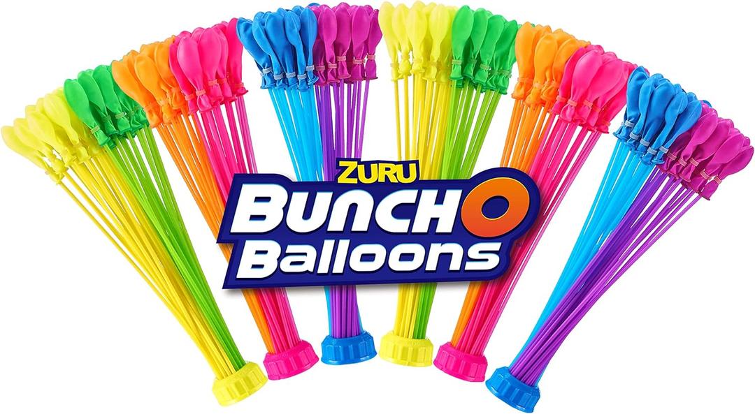 Original Bunch O Balloons Multi-Colored 330+ Rapid-Filling Self-Sealing Water Balloons (22 Pack) by ZURU Water Balloon for the Whole Family, Kids, Teens, Adults