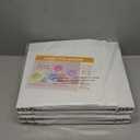 SUNEE 1/2 Inch Binders 3 Ring 12 Pack Bulk, 3 Ring Binders Clear View PVC-Free (Fit 8.5x11 Inches) for School or Office Supplies, White