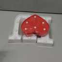 Homemory I Love U Light Up Letters Proposal Decorations, I Love U Sign with 24Pcs Flameless Candles 1000Pcs Red Fake Rose Petals 30Pcs Red Balloons for Valentine's Day Wedding Proposal Romantic Night