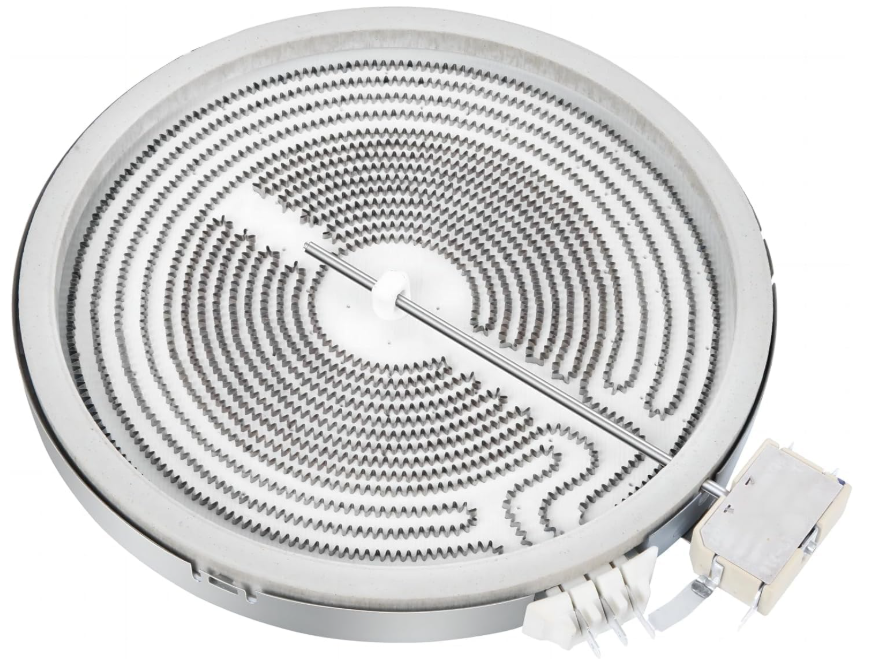 UPGRADED 316291200 WB30T10146 12-inch Radiant Surface Element Compatible with GE Frigidaire and Kenmore Electric Stove, 12" Single Haliant Surface Element Replace 318198827 5304510566