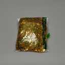 7 Yards/Lot 12Inch Encryption Sequins Lace Fringe Trim 30cm Bling Sewing Fringe Trim Metallic Sequin Trim Fringe Trim Embellishment for DIY Dance Stage Costume Clothing Dress Decor, Gold