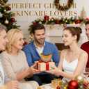 2 x 2 PCS Lymphatic Contour Face Brush,Soft Bristle Facial Dry Brush for Lymphatic Drainage,Gentle Gua Sha Brush Alternative,Face Sculpting Tool for Jawline & Chin,Daily Skincare & Spa Treatment