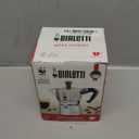 Bialetti - Moka Express: Iconic Stovetop Espresso Maker, Makes Real Italian Coffee, Moka Pot 1 Cup (2 Oz - 60 Ml), Aluminium, Silver