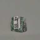 EVER FAITH Rhinestone Crystal Bridal Art Deco Floral Wave Teardrop Necklace Earrings Bracelet Jewelry Set (Green Black-Tone)