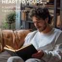 Gifts for Him, Journal for Men, Vintage Leather Diary for Writing, A5 256 Kraft Pages College Ruled Notebook, Personal Planner Organizer Gift Set (Black Set)