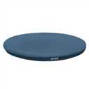 Intex 28026E UV Resistant Deluxe Debris Pool Cover for 13-Foot Intex Easy Set Above Ground Swimming Pool, Vinyl Round Cover with Drain Holes and Nylon Tie-Down Ropes, Blue