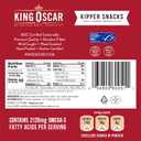 King Oscar Kipper Snacks, 3.54 Ounce Cans (Pack of 12), Lightly Smoked Herring Fillets, Wild Caught Canned Herring (EXP 02/26/29)