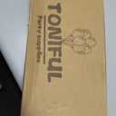 TONIFUL 4 Set Black Gold Balloon Centerpieces for Table,Balloon Stand Kit for Black Gold Party Decor 40th 50th 60th 70th Birthday Decorations Anniversary Graduation Decorations 2026 Retirement