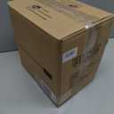 Bathroom Exhaust Fan with Light, 120 CFM Quiet Ventilation Fan with 6200K 12W LED Light 1.0 Sones Low Noise, 4 Inch Duct Quiet Square Ceiling Mount Vent Fan for Shower, Bathroom, Office, Home (White)