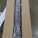 Premium Home 6-Panel Room Divider  Rustic Brown Barn Door, K Pattern Folding Privacy Screen, Partition Wall