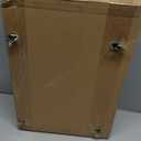 Dish Drying Rack in Sink Expandable Stainless Steel Kitchen Dish Drainer with 4 Cup Holders, Black