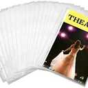 2Fold Sheet Protectors for Broadway Play Program and Theater Programs - 25 Custom Sheet Protectors Fits The Older 9 x 6 Playbills (6.25 x 9.25 Program Protectors (25 Pack))