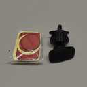 LISEN 2 Pack Magnetic Phone Holder for Your Car Magnet for Phone Car Mount Vent 6 Military Magnets Vent Cell Phone Holder Mount for Car Plate Fit All, Gifts for Women Men, Car Accessories (Black)