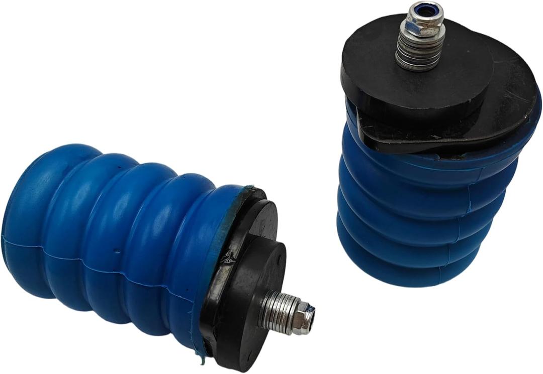 SSR-108-40 Blue Rear Bump Stop & Helper Spring Kit for Ford F-150 1999-2008 2WD 4WD