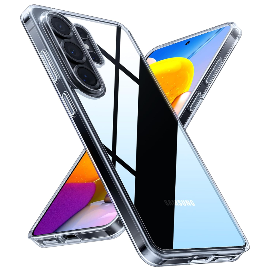 TORRAS for Samsung Galaxy S26 Plus Case Clear, [2026 Upgraded NonYellowing] [12FT MilitaryGrade Protection]Transparent Slim Case for Samsung S26 Plus Case Thin, Diamond Clear, Hard, S26+ Case, 6.7''