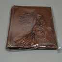 Vintage Photo Album 4x6 Leather Scrapbook Album with Writing Space 120 Photos & 30 Sheets DIY Paper Memory Albums Book for Anniversary Travel Vacation Family Tree, Brown (medium(8"x10"))