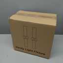 Wall Sconces Set of Two, Hardwired Matte Black Bathroom Sconces Wall Lighting with Clear Glass, Modern Sconces Wall Decor Set of 2 Bathroom Light Fixtures for Mirror Hallway (Bulbs Not Included)