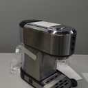 AMZCHEF Espresso Machine with 20 Bar, Professional Espresso Maker with Milk Cream/Steam Stick, Compact Stainless Steel Coffee Machines, 34oz Household Detachable Water tank, Gift for Dad or Mom