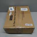 Over The Toilet Storage Rack, 3-Tier Metal Bathroom Organizer with Hooks, Over The Toilet Storage Cabinet, Space Saver Shelf for Bathroom, White, 23.6" x 13.0" x 63.4"