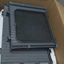 Upgraded Fully Enclosed Cat Litter Box with Lid, Covered Cat Box Enclosure, Anti-Splashing Easy to Clean Kitty Litter Boxes with Drawer, 3 Modes can Use from Kitten to Adult(White&Grey)