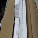 5" x 60" Super White Engineered Marble Threshold, Rigid Shower Curb & Vanity Backsplash for Tile Transitions, Window Sill, Fixed Size Easy to Cut