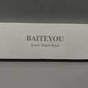 BAITEYOU Narrow Metal Band Compatible with Apple Watch Bands 38mm 40mm 41mm 42mm 44mm 45mm 46mm 49mm (Series 11 10 9 8 7 6 5 4 3 2 1 SE Ultra), Dressy Thin Stainless Steel iWatch Bands for Women