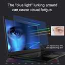 2 Pack 14" Laptop Screen Protector Eye Protection Anti Glare Anti Blue Light Screen Protector for 14 Inch with 16:9 Aspect Ratio Laptop