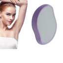Crystal Hair Eraser, Magic Crystal Painless Hair Remover, Washable Physical Hair Removal and Skin Exfoliator Tool for Women Men Body Any Part, Fast Exfoliate, Soft Smooth Silky Skin