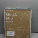 Jool Baby Quick Flip Toilet Seat, Built-in Potty & Splash Guard (Elongated)