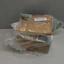 Ceramic 7.1inch Set of 2 Dog Bowls for Medium and Large Dogs, 2pcs Basic Food and Water Dishes for Replacement, Wide Opening Rounded Edge(2 Bowls, Oat Beige), Size 5.5''