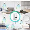 ORIA Plug-In Air Purifier, 4 Pack Negative Ion Air Ionizer for Home, Quiet Operation Air Freshener, Portable Mini Air Cleaner for Kitchen, Bedroom, Office, Pets Smoke Smell