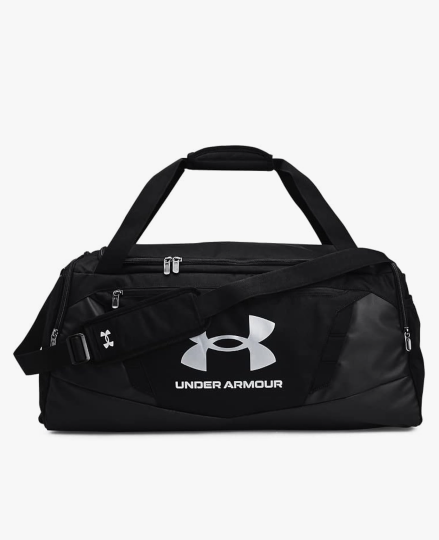 Under Armour Unisex-Adult Undeniable 5.0 Duffle , Black (001)/Metallic Silver , X-Large 