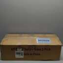 THE BLOOM TIMES 4ft Tall Topiary Trees Artificial Outdoor, UV Resistant Faux Cedar Pine Cypress Bushes Shrubs, 4 Foot Fake Potted Plants for Front Porch Outside Planter Patio Christmas Decor, Set of 2 (Yellow Green)