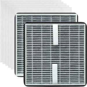 Replacement Air Filter Compatible with KINGSOM K-SOON1 Solder Fume Extractor, 2 HEPA + 5 Pre-filter Combo