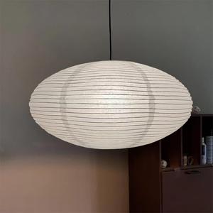 2 Pack White Oval Paper lantern 18 Paper Lantern Lamp Shade, White Hanging Paper lamp Shade Easy to assemble(White-18Inch-2pcs)