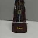 Mechanical Metronome for Piano, Guitar & Drums, Upgraded Movement, 40-208 BPM with 4 Beat Modes, Loud Clear Tempo for Beginners & Musicians, Classic Wind-Up Design, Wooden
