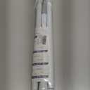 White Tension Curtain Rod for Windows 28 to 48 inch, Adjustable Expandable Pressure Spring Curtain Rod No Drilling, 7/8" Curtain Rod for Bedroom Doorway Closet Door