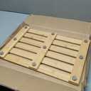 Bath Mat for Shower, Wooden Floor Mat for Bathroom,Non-Slip | Heavy Duty, Shower Mat for Indoor Outdoor, 20 13 1.5 inches
